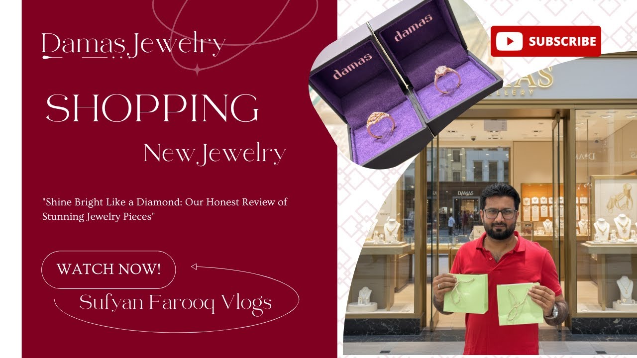Shocking Jewelry Shopping at Damas Karama | Emerald Chain & Diamond Rings Purchase #damas