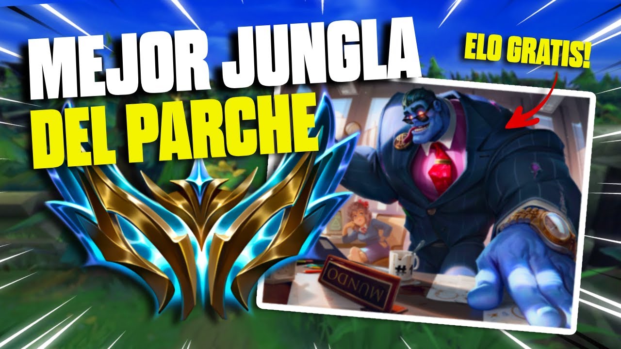 😱POR ESTO SUBE ELO GRATIS con DR MUNDO JUNGLA *NattyNat*