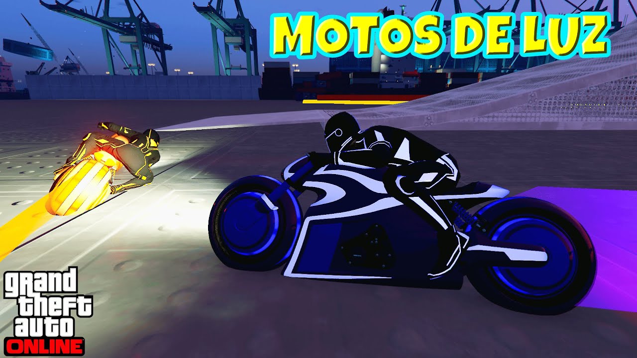 Motos de LUZ ¿GANAREMOS? $$$ (Linea letal x2) || GTA ONLINE