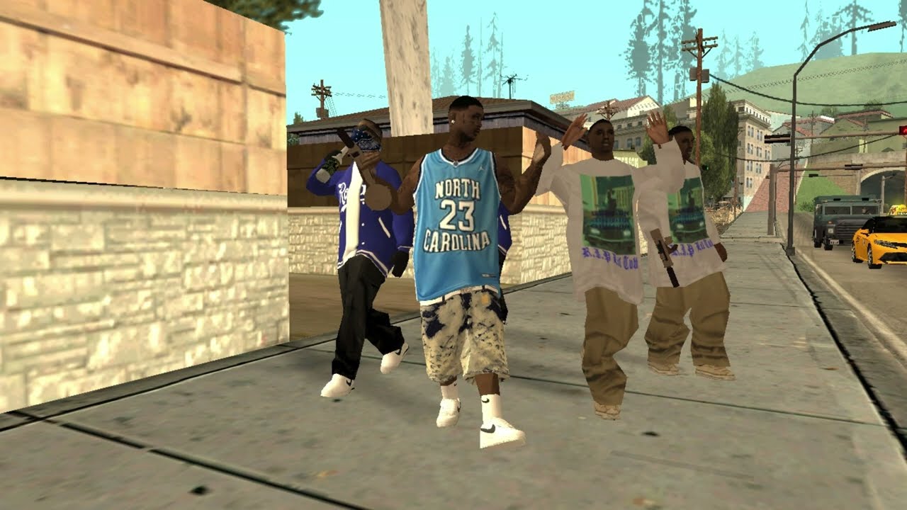 CRIPS GANG REAL LIFE GTA SAN ANDREAS
