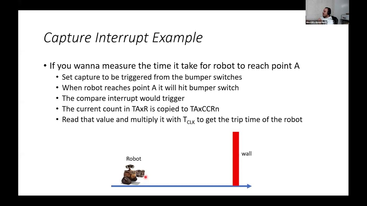 Timer A in MSP432P401R microcontroller with programming example