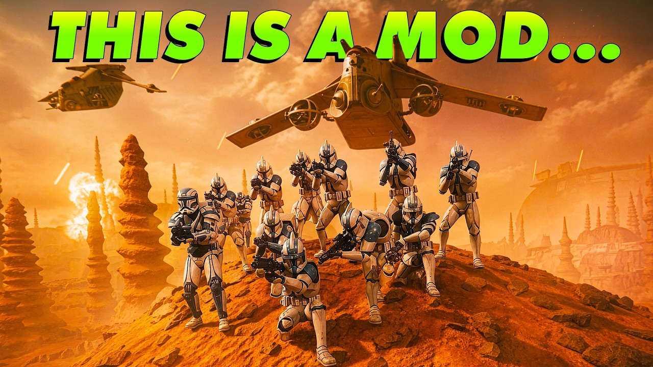 The Best Star Wars FPS is a Mod!