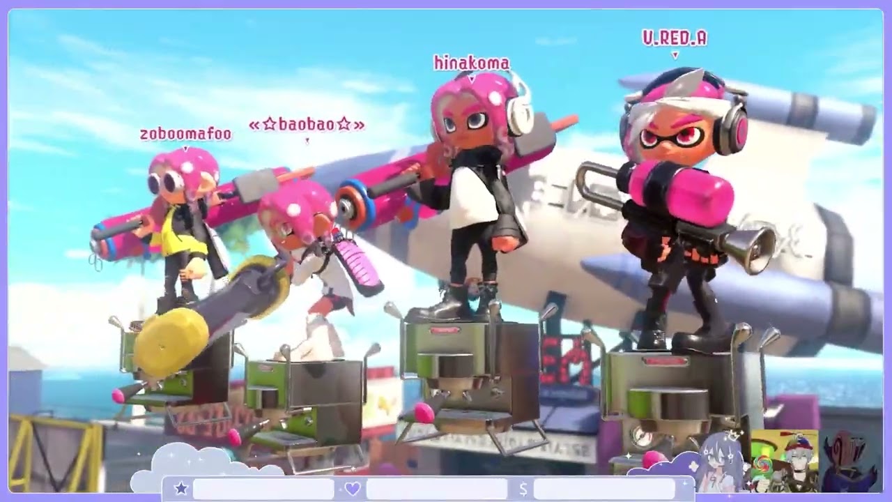 Splat with Friends ⋆｡°✩ Highlights Part 7 / I mean WAWAWA