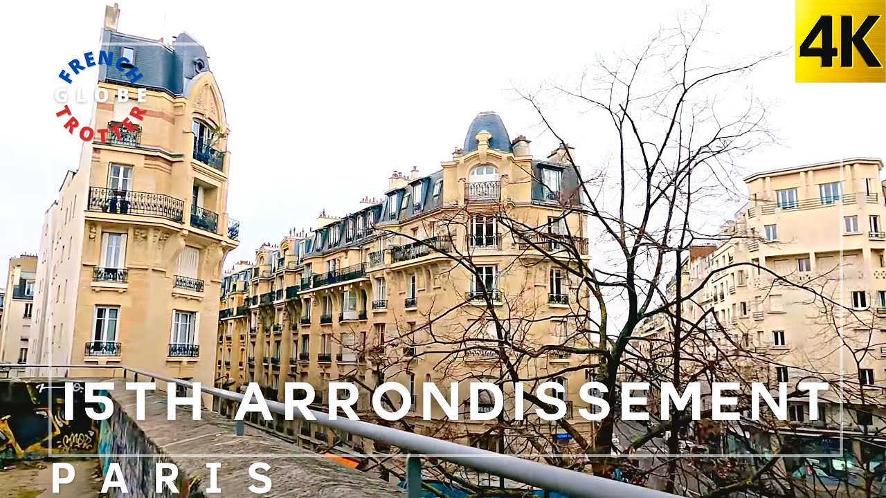 4K Abandoned French Railroad Urban Walking🇫🇷 Paris-Expo—Petite Ceinture —Parc André Citroën