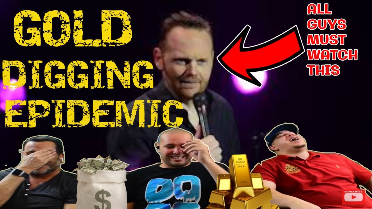 WE CAN'T STOP LAUGHING !// BILL BURR | GOLD DIGGING EPIDEMIC | REACTION