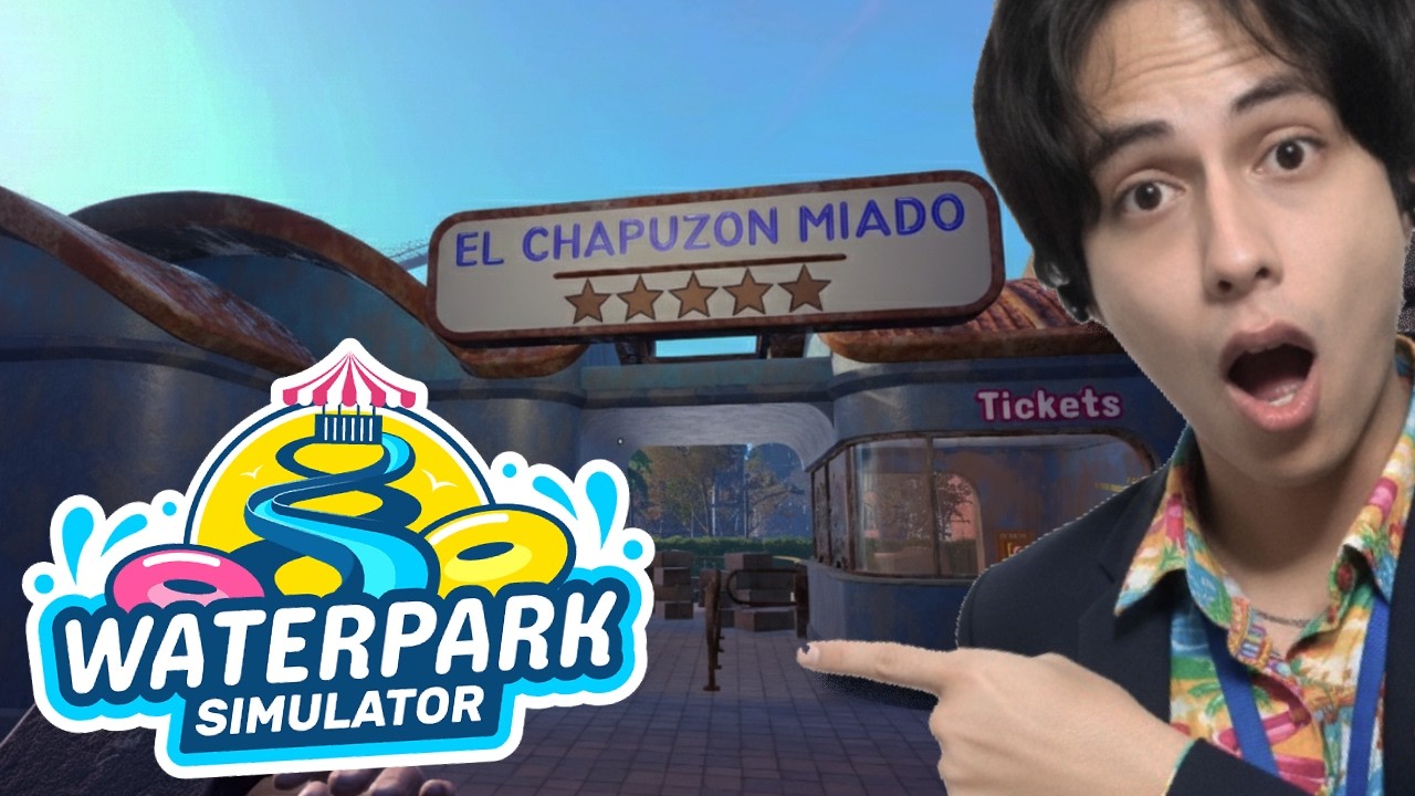 COMPRÉ UN PARQUE ACUÁTICO ABANDONADO POR 1 PESO | Waterpark Simulator