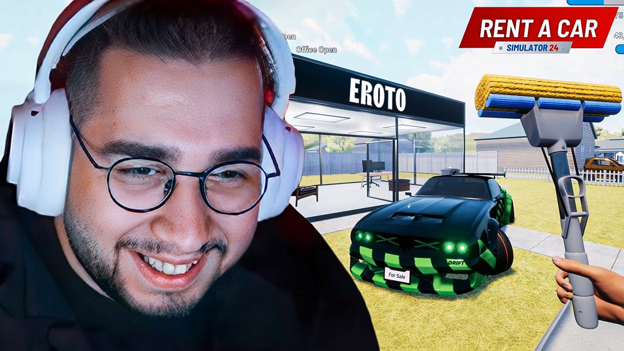 GALERİCİ OLDUM ! | RENT A CAR SIMULATOR 24
