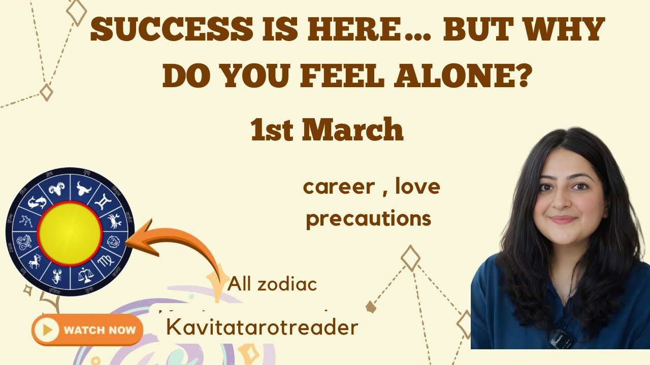 Daily Tarot Reading 1 March | Success, Overthinking & Emotional Clarity