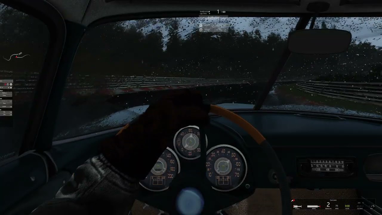 TEST DRIVE RAIN: ABARTH 1500 BIPOSTO