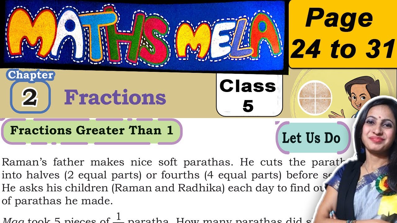 Class 5 Maths Maths Mela Solutions | Chapter 2 Fractions | Page 24 to 31 Solutions