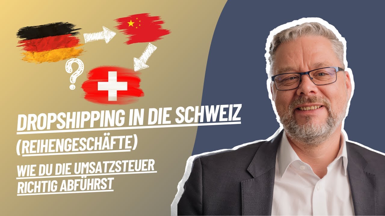 Dropshipping in die Schweiz: Wie du die Umsatzsteuer richtig abf&uuml;hrst