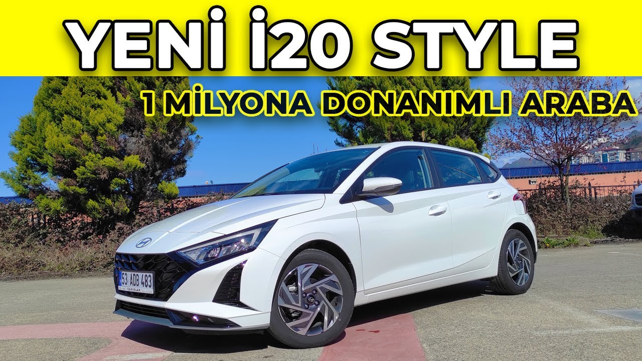 1 MİLYONA DONANIMLI ARABA! | YENİ Hyundai i20 Style | @OtoGrafi