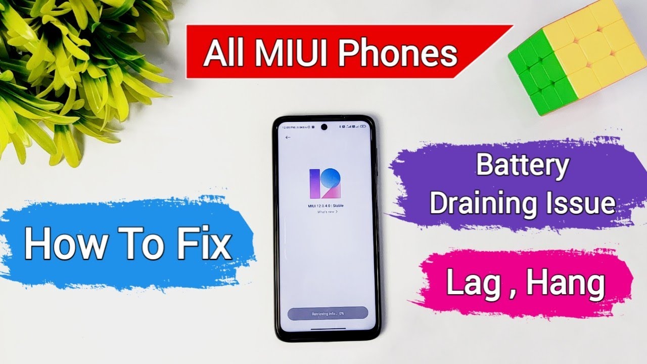 How To Solve Battery Drain Problem In MIUI 12 | MIUI 12 Battery Drain | MIUI 12 Battery Problem