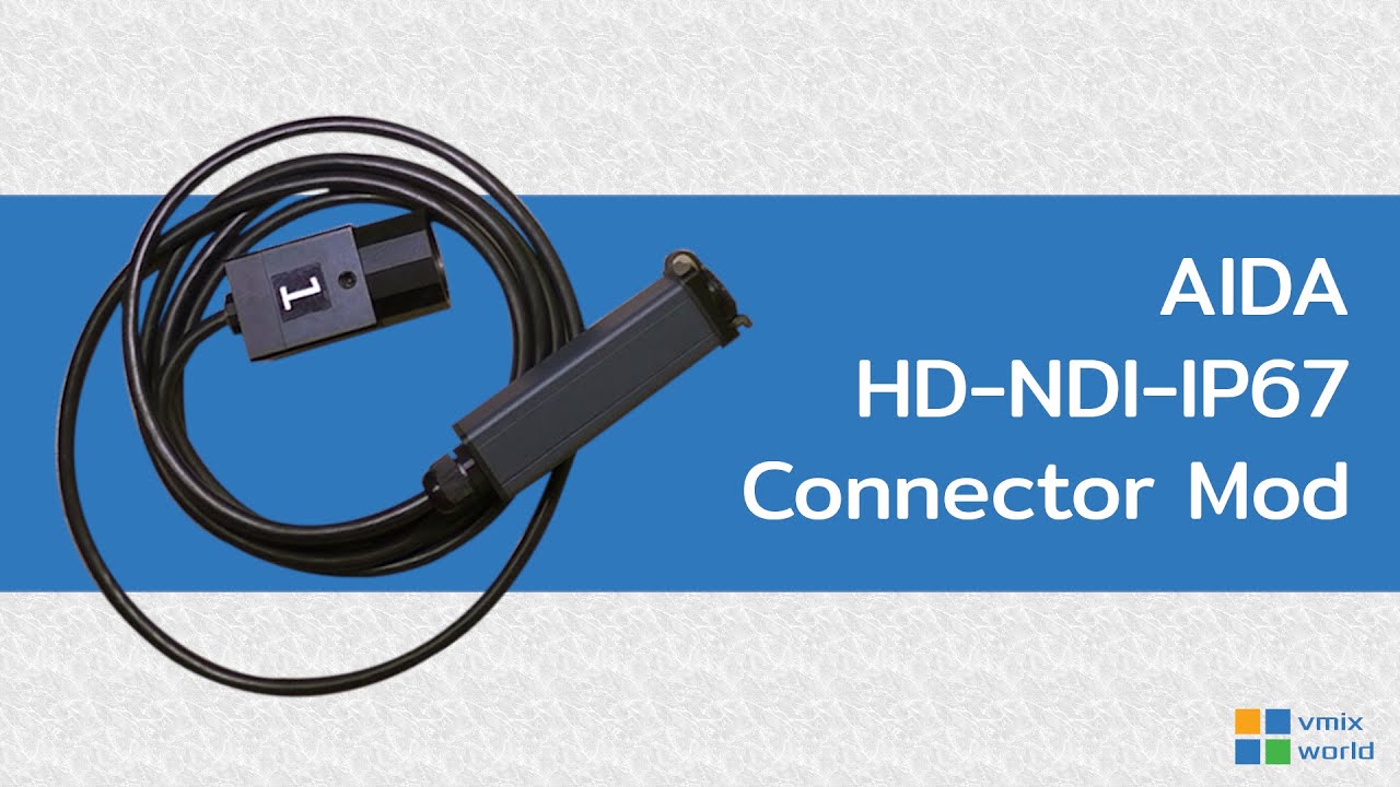 DIY - AIDA IP67 PoE Connector Mod