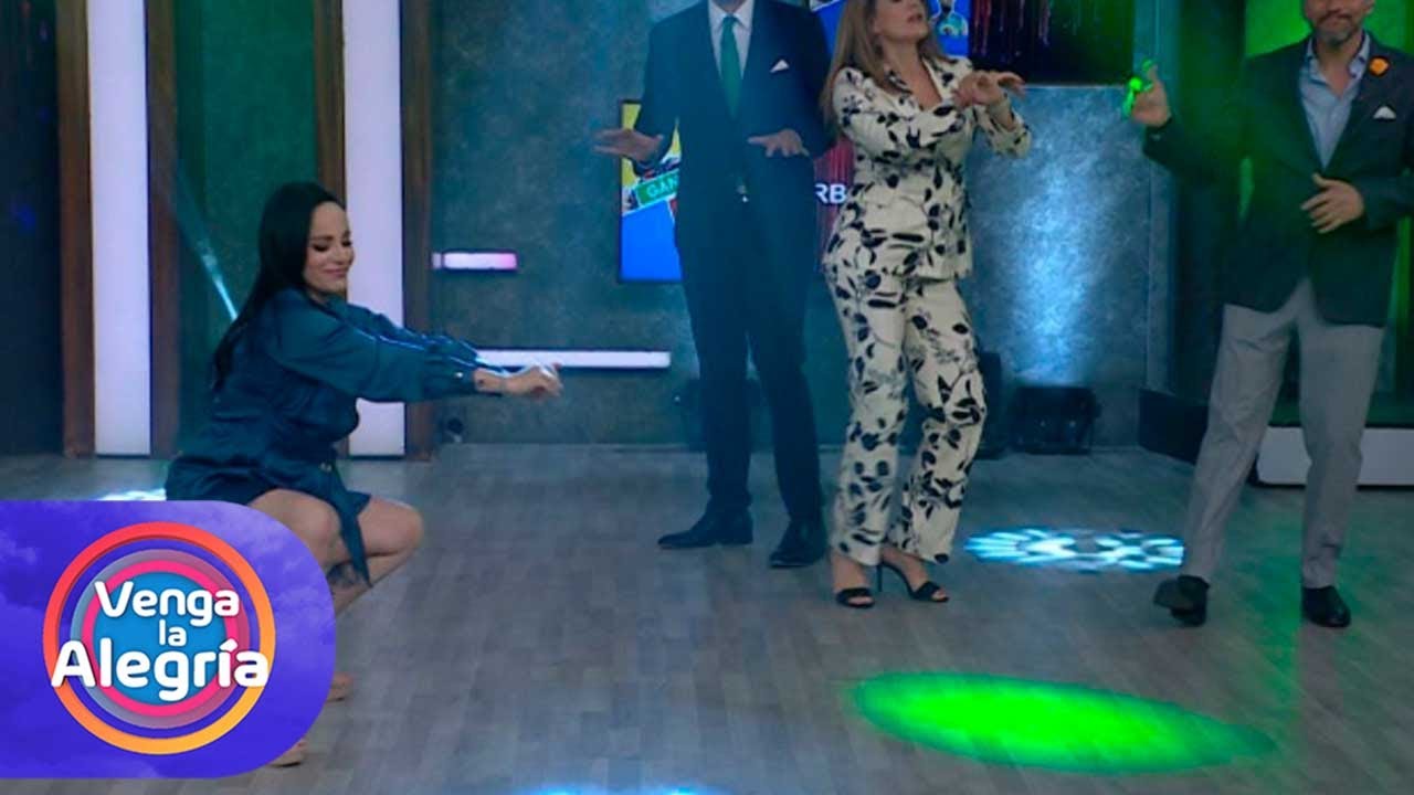 ¡Lola Cortés demostró todo su talento de baile en 'Gánale al Capi'! | Venga La Alegría
