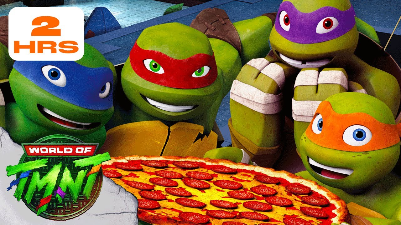 Every Time the TMNT Chow Down 🍴 | 1 Hour Compilation| Teenage Mutant Ninja Turtles