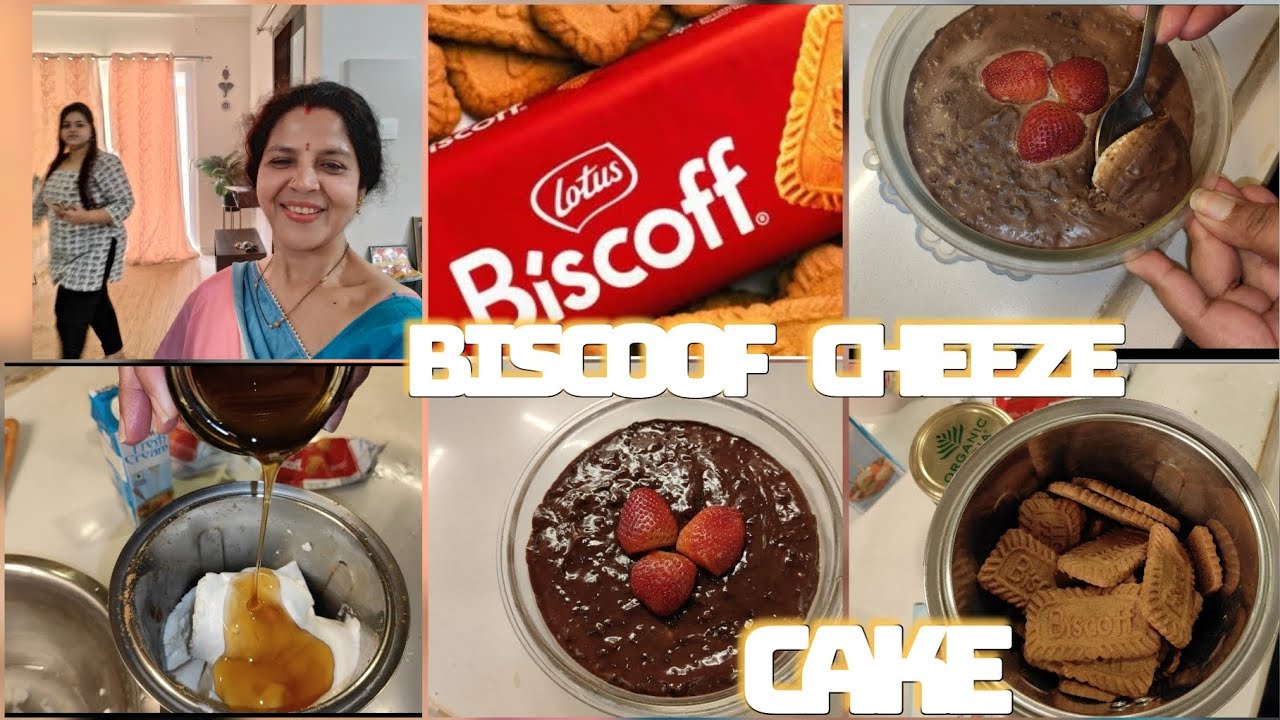 Aaj banaya Creamy Biscoff Cheeze Cake🇮🇳#Indianvlogger#BiscoffCheezeCake#youtubeshorts #mitavlog 