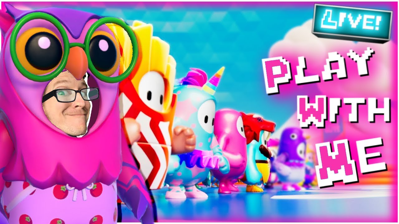 Fall Guys LIVE 🔴 Hosting Custom Games