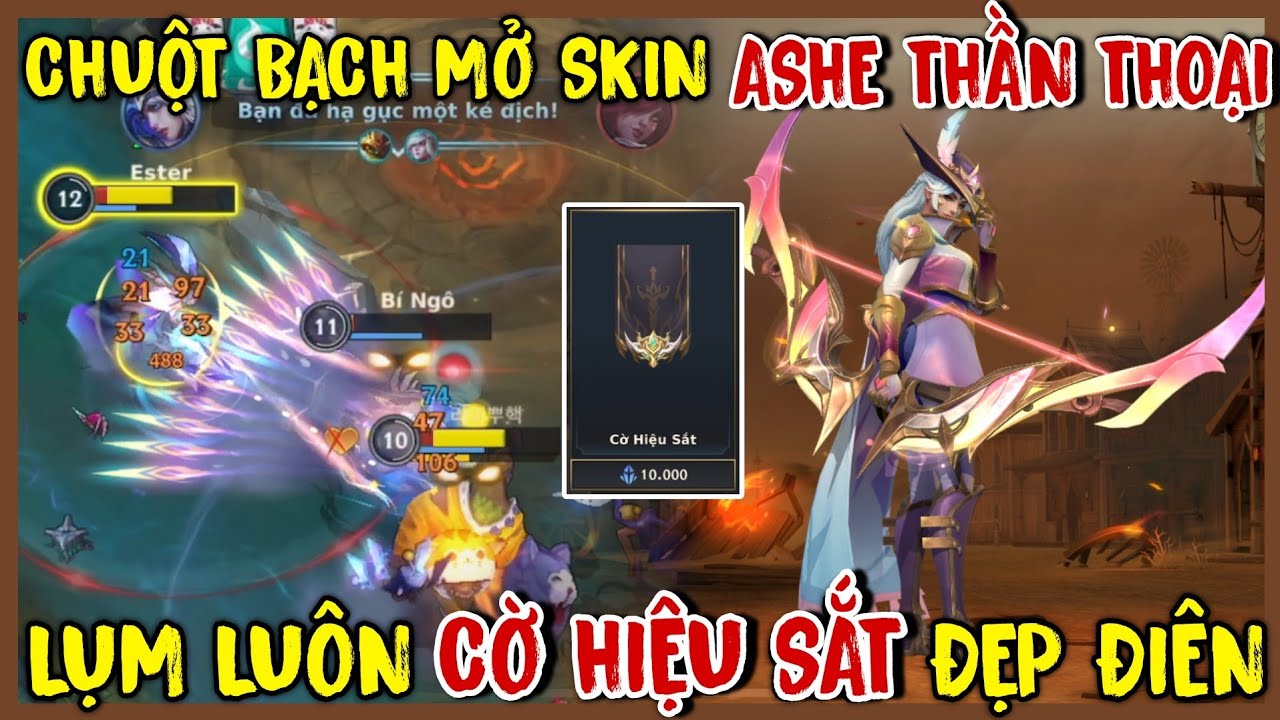 TỐC CHIẾN : Ashe Cao Bồi Phiên Bản Thần Thoại Đẹp Điên, Chơi Hextech Lần Thứ 12000 Và Cái Kết