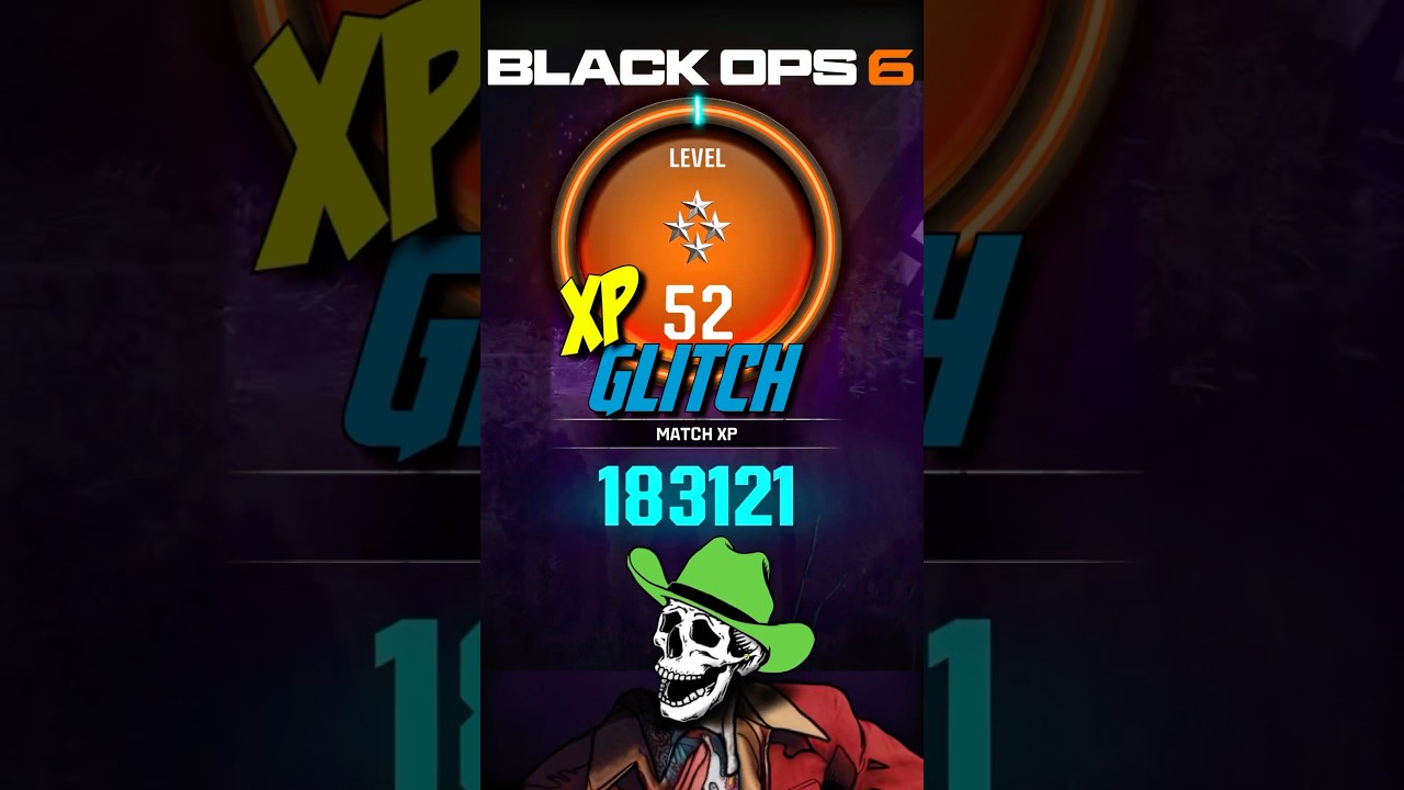 EASY Black Ops 6 XP Glitch! #callofduty #blackops6 #bo6 #callofdutyblackops #blackops #cod