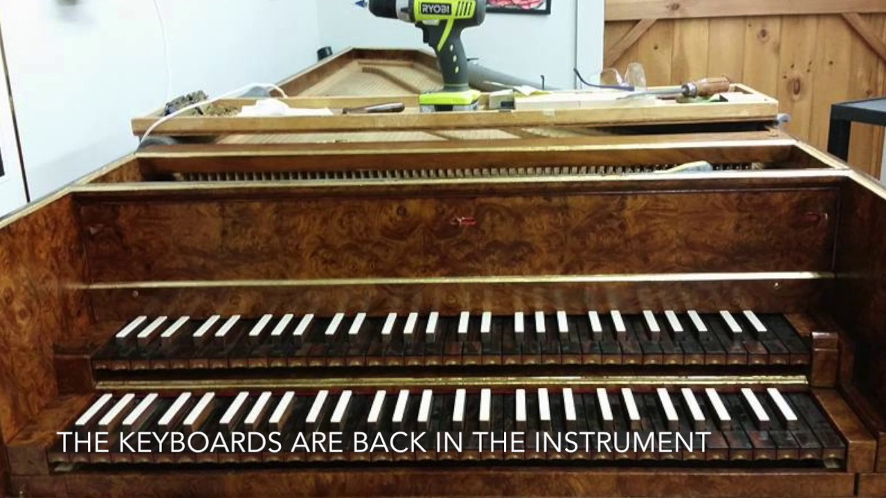 Harpsichord Restoration, J.C. F. Fischer - Uranie