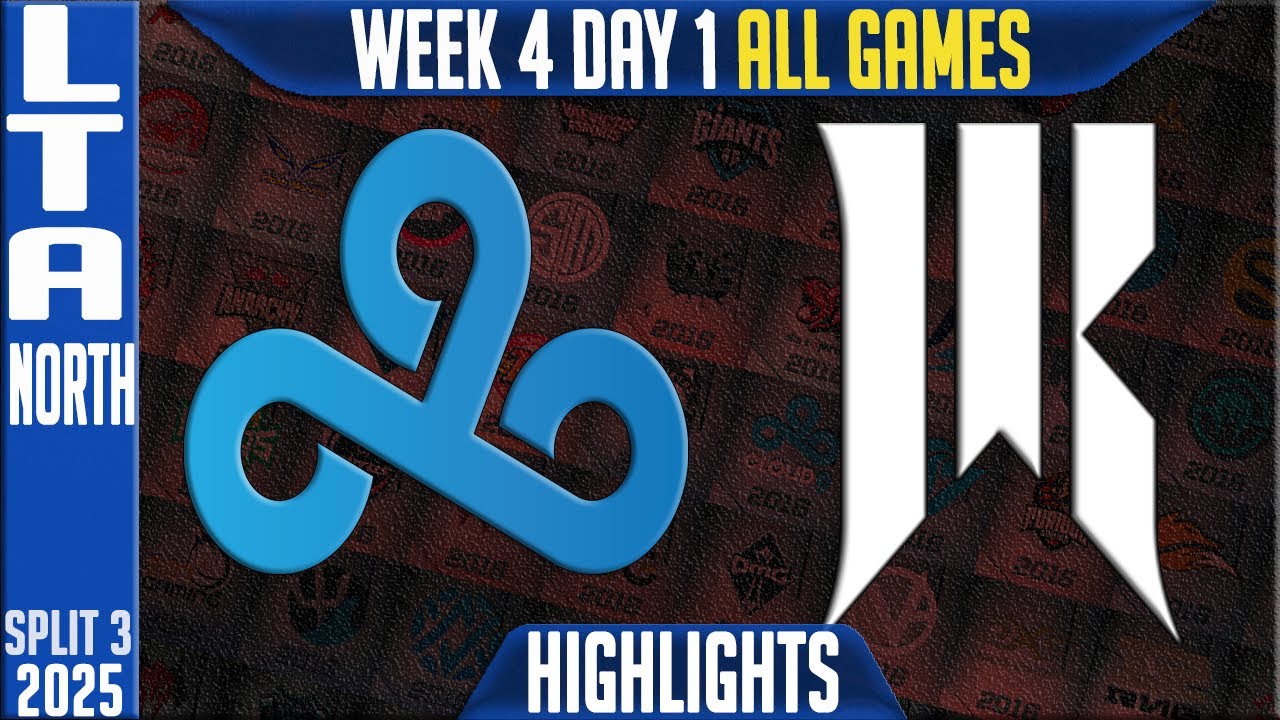 C9 против SR: лучшие моменты ВСЕ ИГРЫ | LTA North 2025, сплит 3, неделя 4 | Cloud9 против Shopify...
