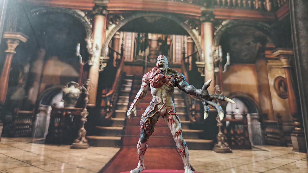 Resident Evil Board Game : Tyrant Painting Video