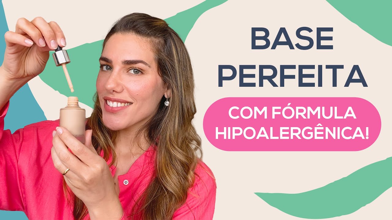 BASE PROFISSIONAL COM F&Oacute;RMULA HIPOALERG&Ecirc;NICA PERFEITA PARA PELES SENS&Iacute;VEIS! #hipoalergenico