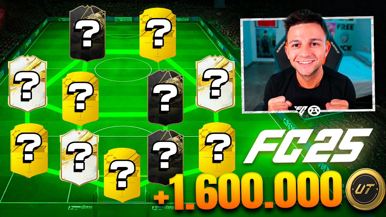 MI EQUIPO DE 1.600.000€ EN ULTIMATE TEAM FC25 - Ampeterby7