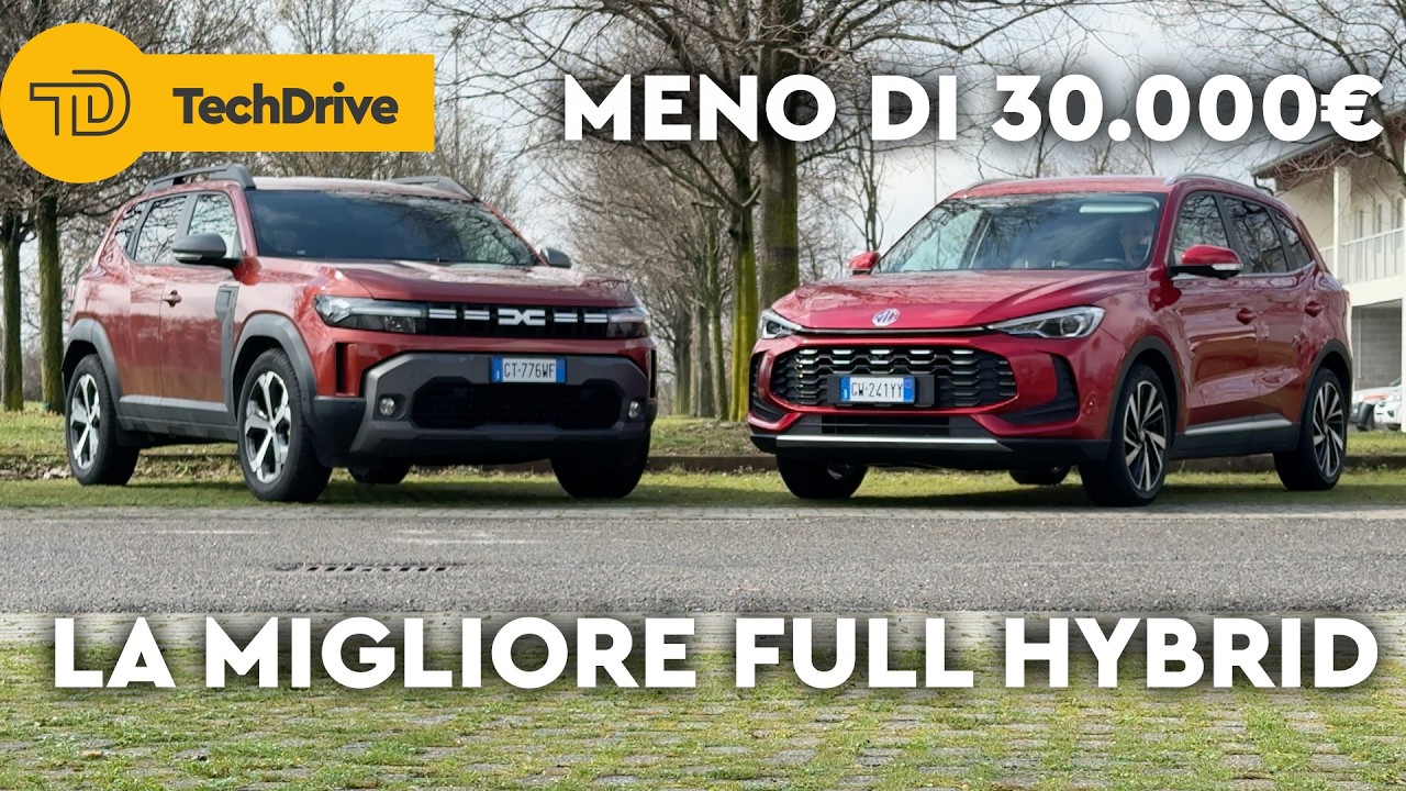 LA MIGLIORE SUV a MENO DI 30.000 euro: DACIA DUSTER vs MG ZS