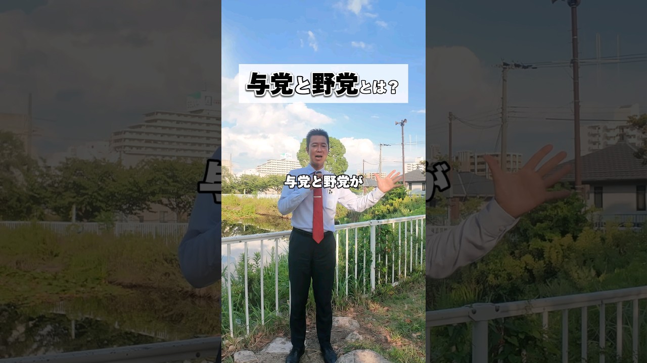 与党と野党って何？現役国会議員に聞いてみた！ #井坂信彦