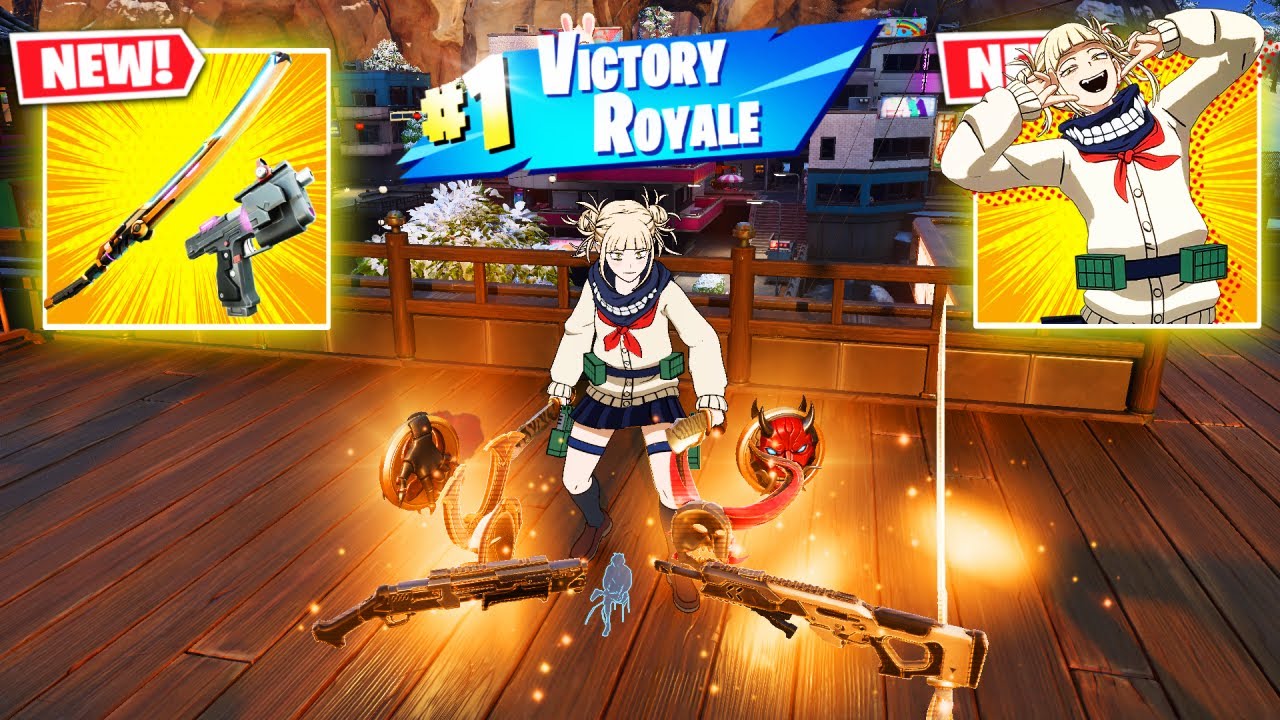 HIMIKO TOGA vs NEW 3 MEDALLIONS & MYTHIC’S CHALLENGE ( NEW! FORTNITE CHAPTER 6 )