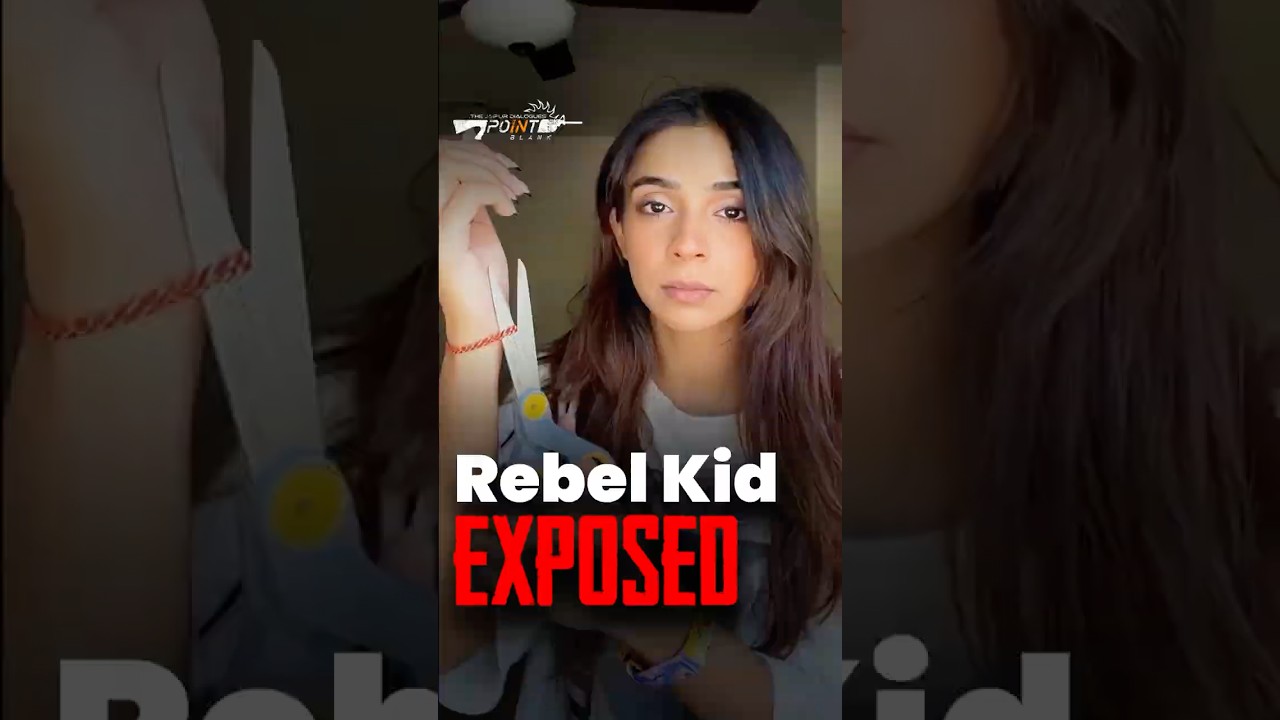 The Rebel Kid Apoorva Mukhija Cuts KALAWA for Video Shoot #shorts
