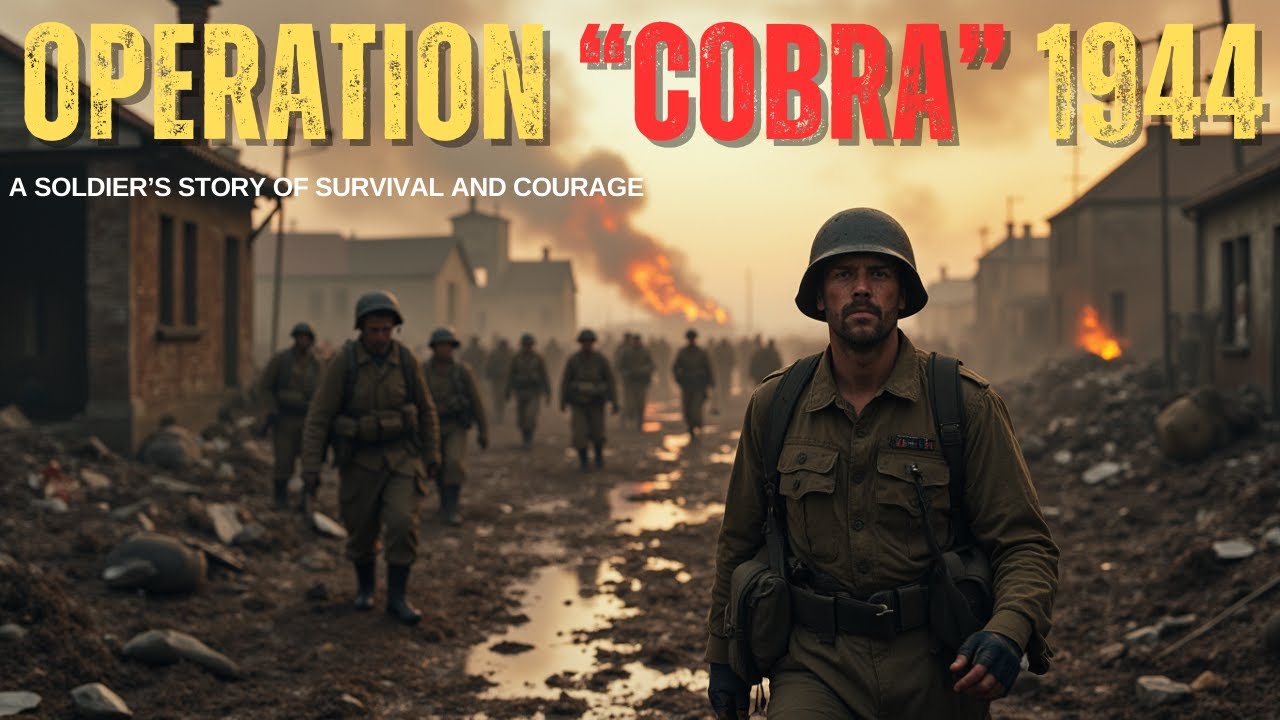Operation Cobra 1944: The Brutal Breakout from Normandy | A Soldier’s Story of Survival and Courage
