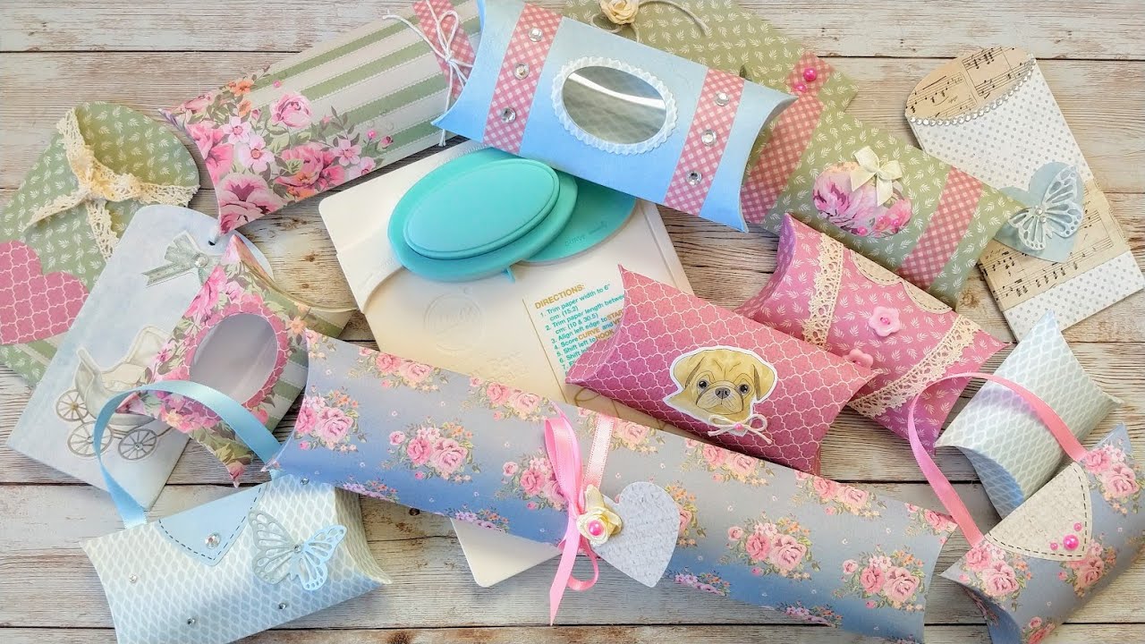 So Many Things you can Make with the Pillow Box Punch Board!! (We R Memory Keepers)