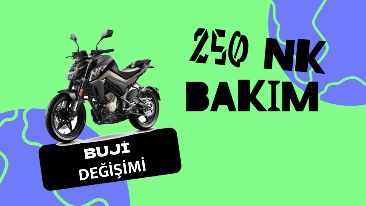 CF Moto 250 NK - Bakım - Buji değişimi
