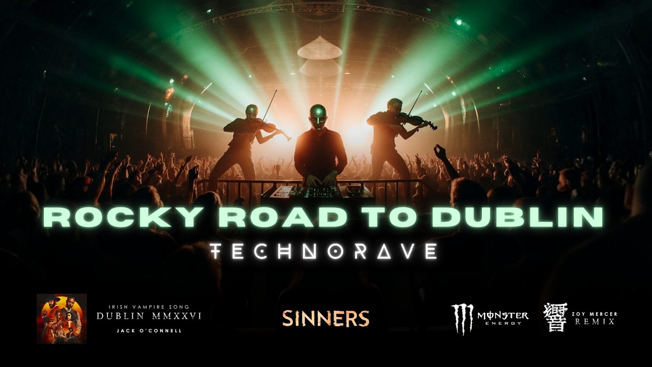Rocky Road to Dublin TECHNORAVE Remix | Irish Folk Goes Dark Techno | St. Patrick’s Day Club Mix OST