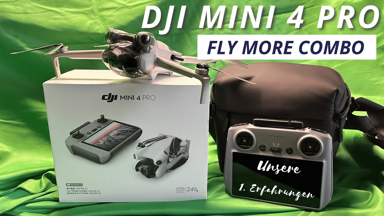 DJI Mini 4 Pro - Fly More Combo - Erste Erfahrungsberichte