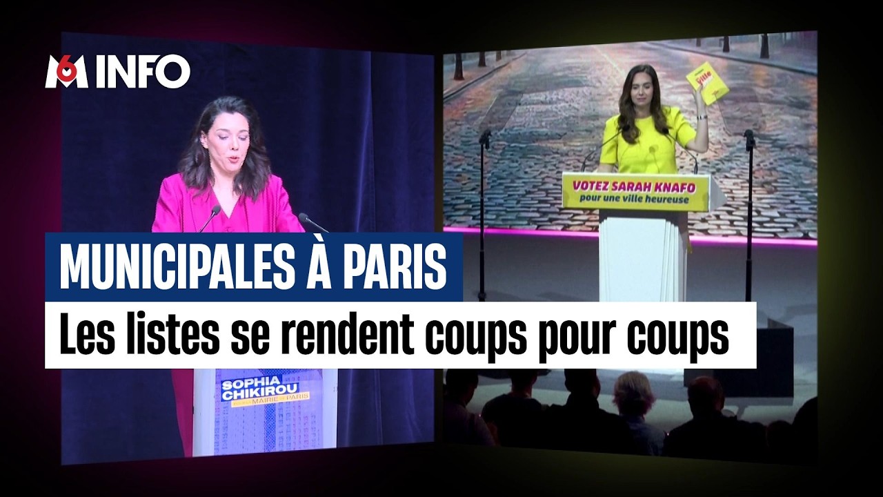 Les candidats à la mairie de Paris se rendent coups pourcoups