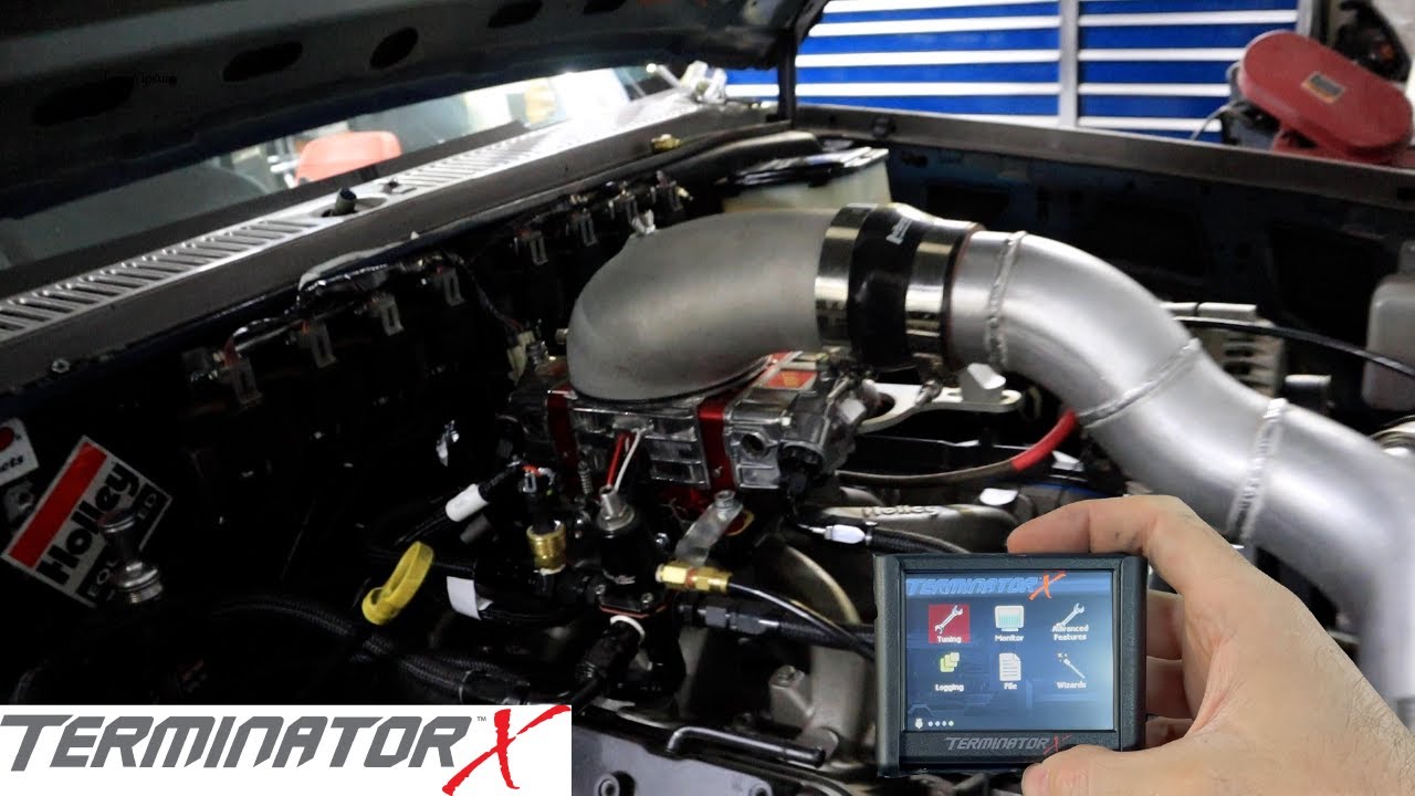 Holley Terminator X EFI with a Blow-Thru Carburetor. Part 2