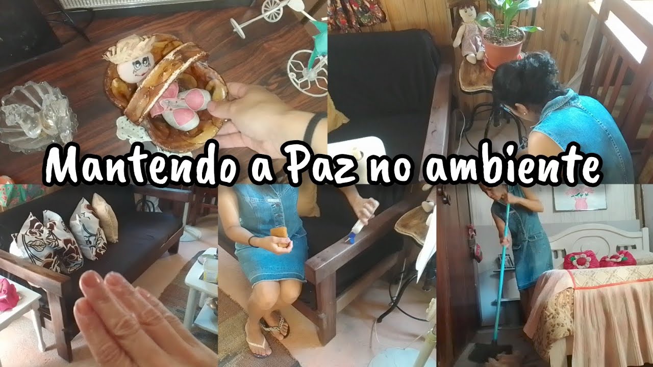 Mesmo em meio as lutas me dediquei a cuidar do meu lar e transmitir paz.🌷