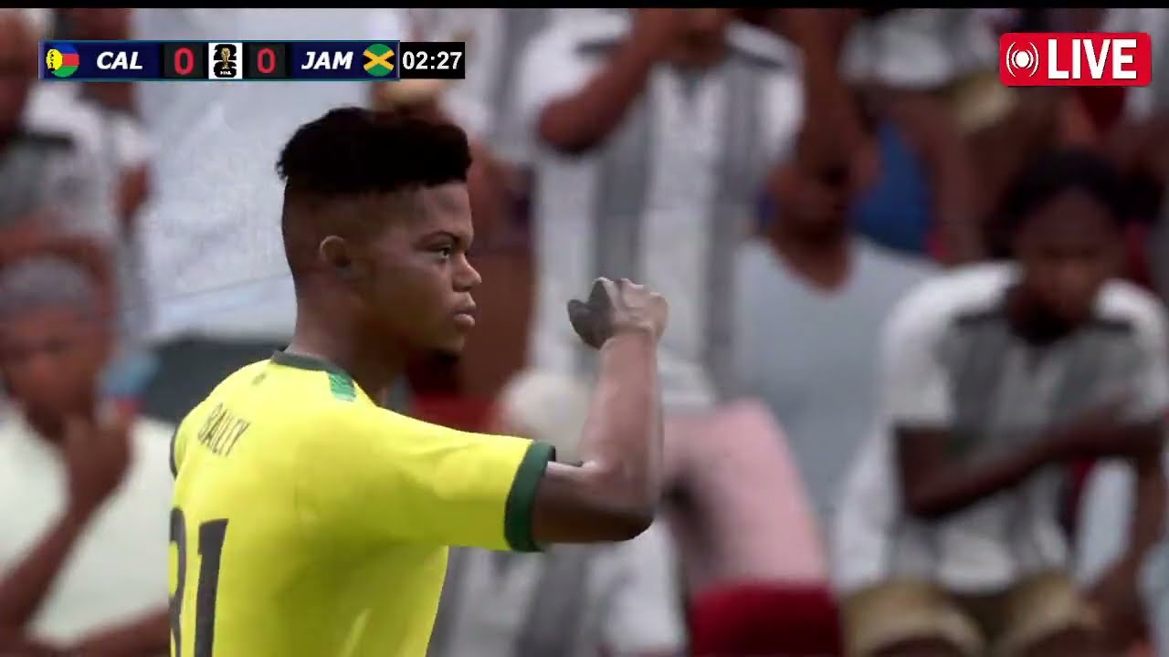 🔴Jamaica vs New Caledonia Live | World Cup qualifier Play-off 2026 | eFootball PES 21 Simulation