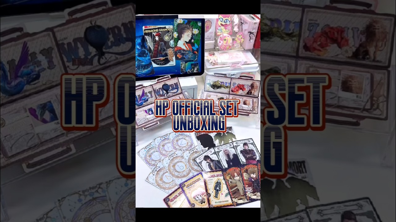 HARRY POTTER OFFICIAL CARDS UNBOXED! #cardcollector  #harrypotter #kayou