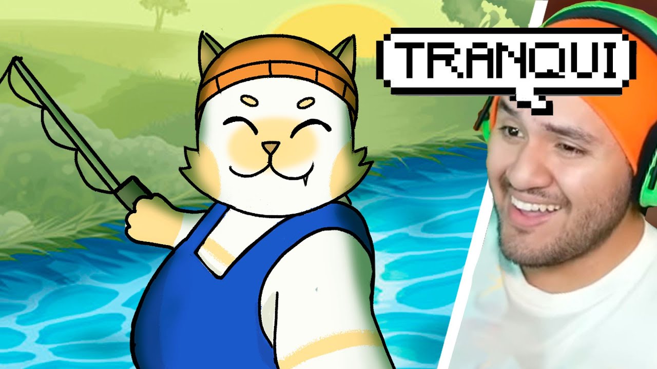 SOMOS UN GATITO Y ESTAMOS PESCANDO 🎣 | Cat goes fishing #1
