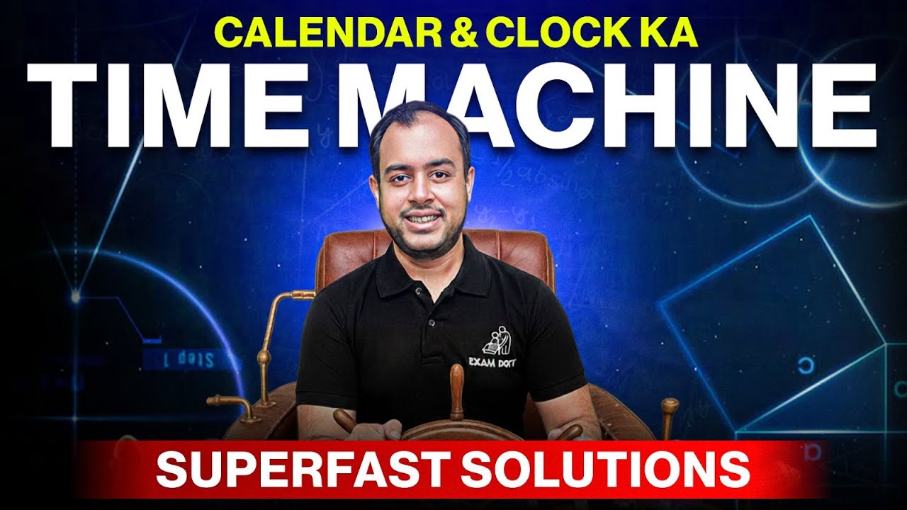 DAY-14 | Calendar & Clock ka 'Time-Machine'! 🗓️ Superfast Solutions | RRB JE Maths & GATE Aptitude