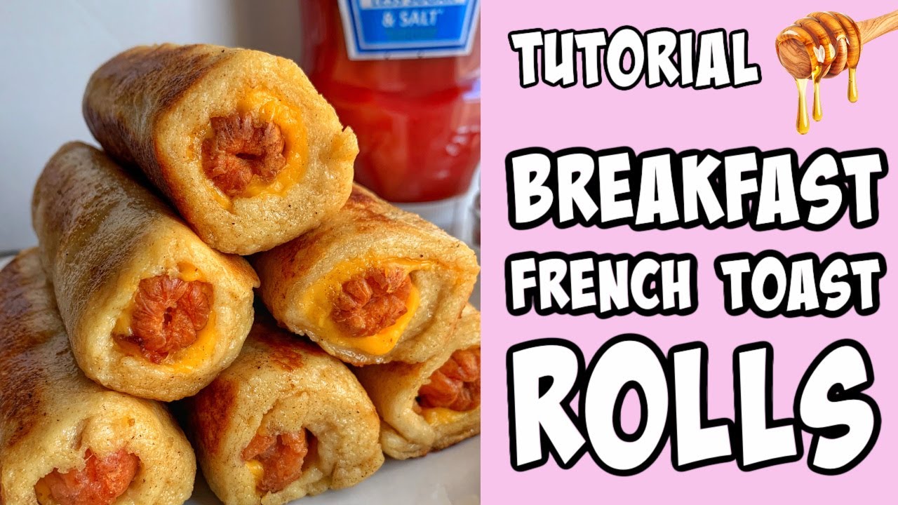 How to make French Toast Roll Ups! tutorial #shorts
