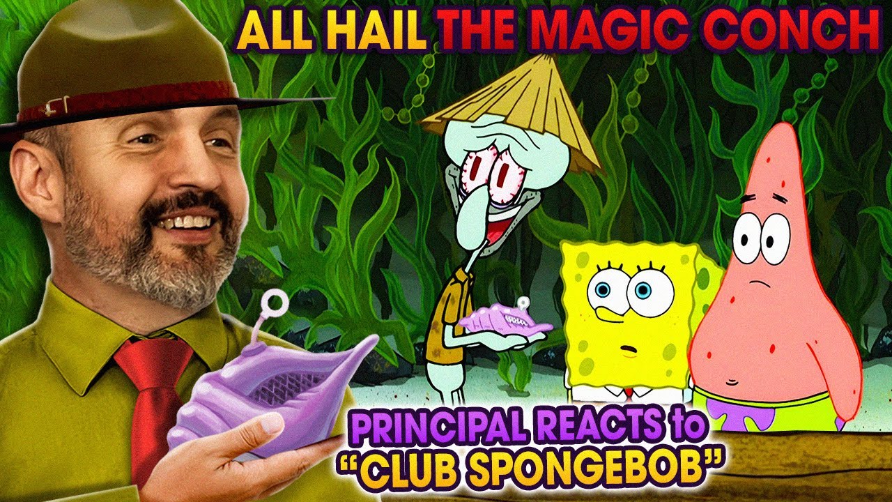 School Principal Reacts to SpongeBob SquarePants S3E2 - 
