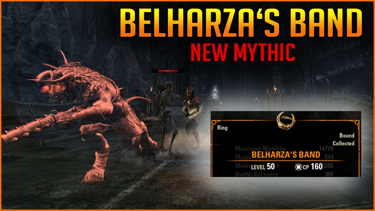 Belharza's Band Mythic Item, how good is it? Deadlands DLC ESO (Elder Scrolls Online)