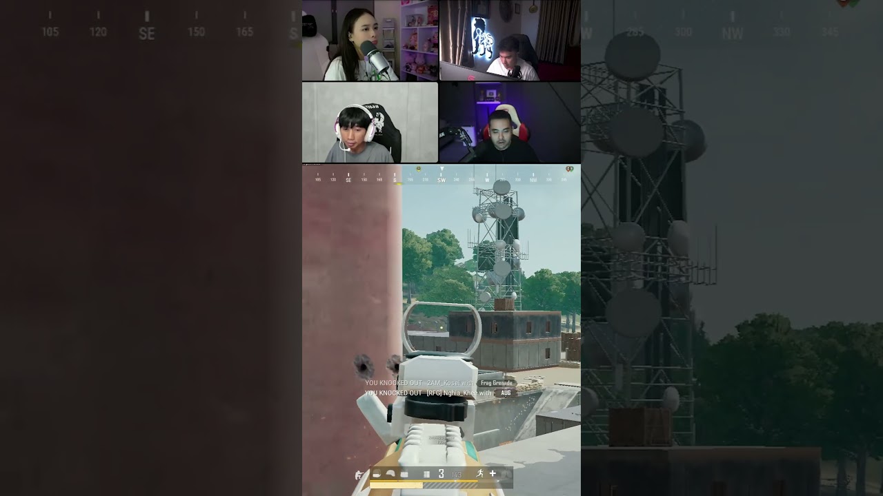 CLUTCH AUG NITIK & TIPISSS !! #pubg #shorts