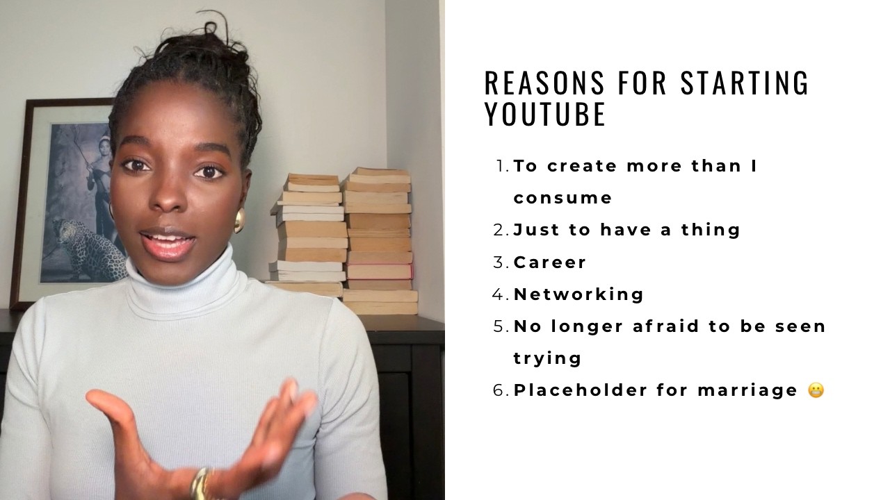 WHY I started a YOUTUBE channel even though it is SATURATED
